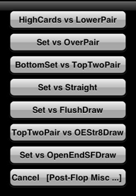 Poker Odds Teacher - Post-Flop Misc Scenarios