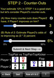 Poker Odds Teacher - STEP 2