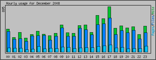 Hourly usage