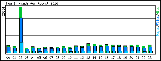 Hourly usage